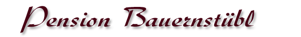 Pension Bauernstübl Logo